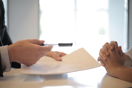 Signing Paperwork