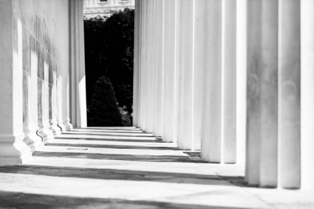 columns of a courthouse